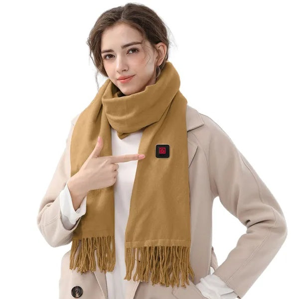 Electric Heated Winter Scarf & Neck Wrap