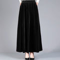 Women's Fashion Personality Velvet Skirt