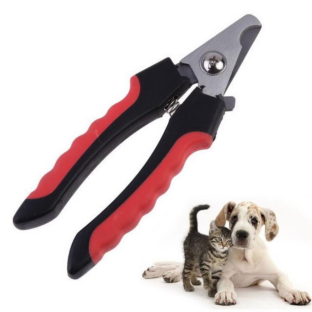 Pet Grooming Supplies: Stainless Steel Dog Shears & Nail Clipper Tool