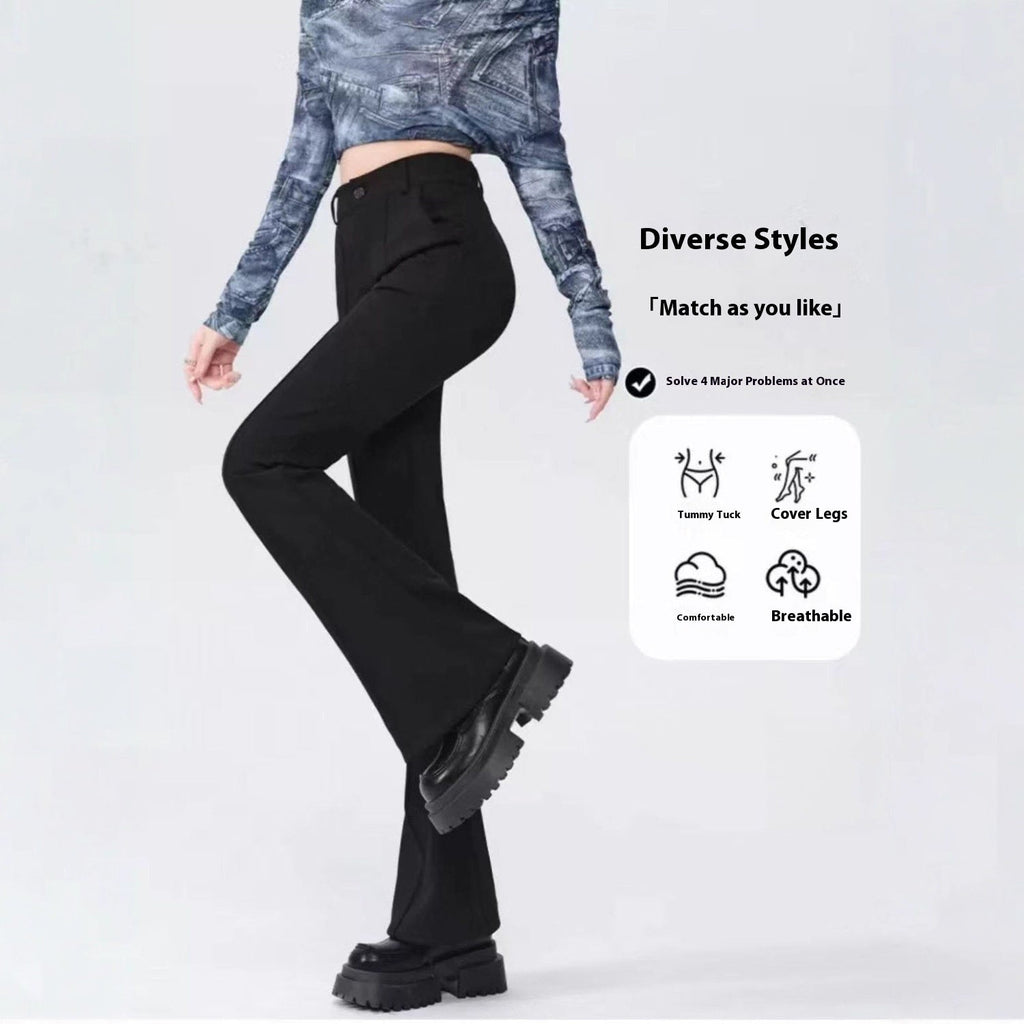 Straight Slimming High-Grade Flared Yoga Pants