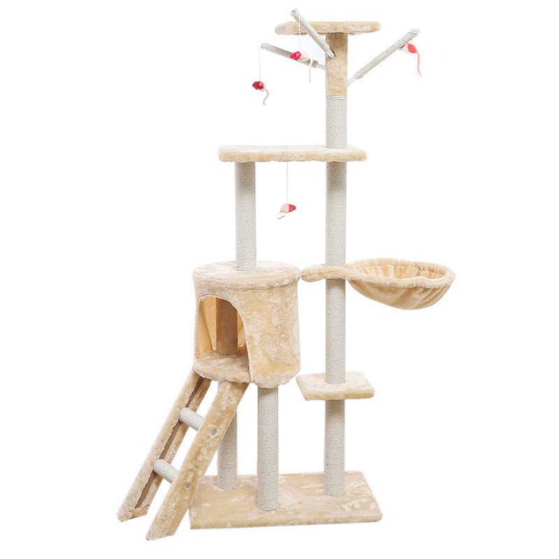 Multi-Level Cat Climber House | Indoor Cat Tree Condo & Activity Tower