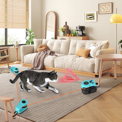 Smart Automatic Running Cat Toy | 3-Speed Hunting Exercise
