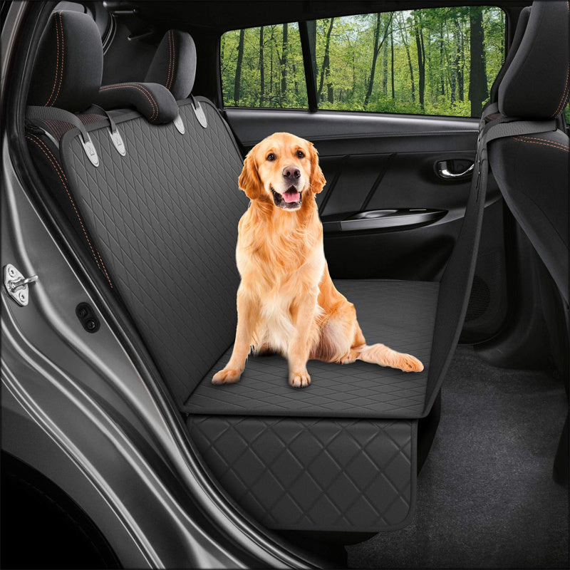 Durable Pet Isolation Car Pad | Rear Seat Cover for Dogs & Cats