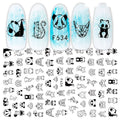 Rose & Heart 3D Adhesive Manicure Decals