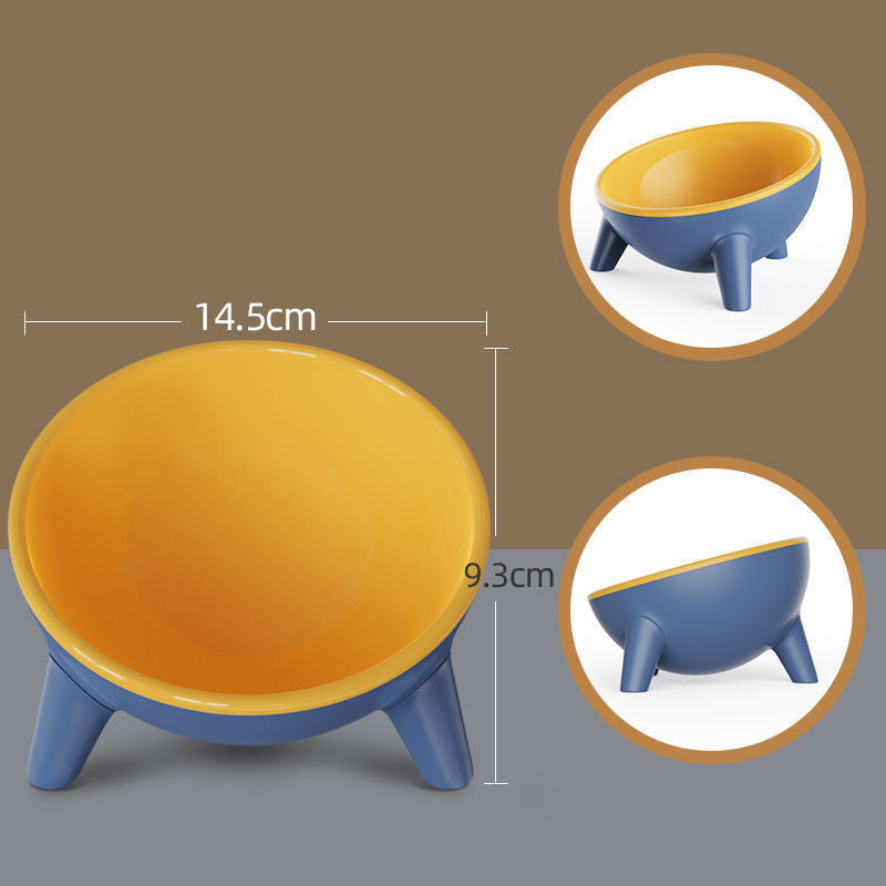 Modern Pet Food Feeder | Nordic Color Bowl and Stand for Dogs, Cats & Small Animals