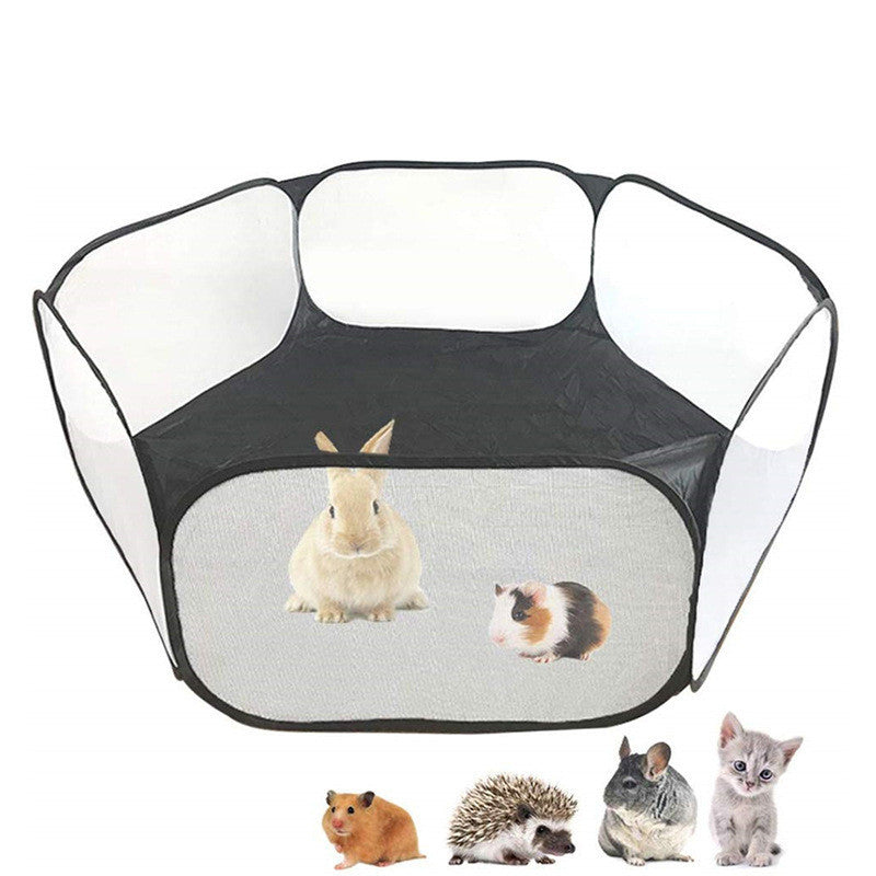 Portable Small Animal Playpen | Folding Outdoor/Indoor Pet Exercise Cage Tent