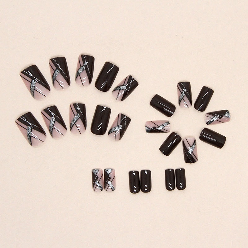 Minimalist Full Cover Reusable Fake Nails