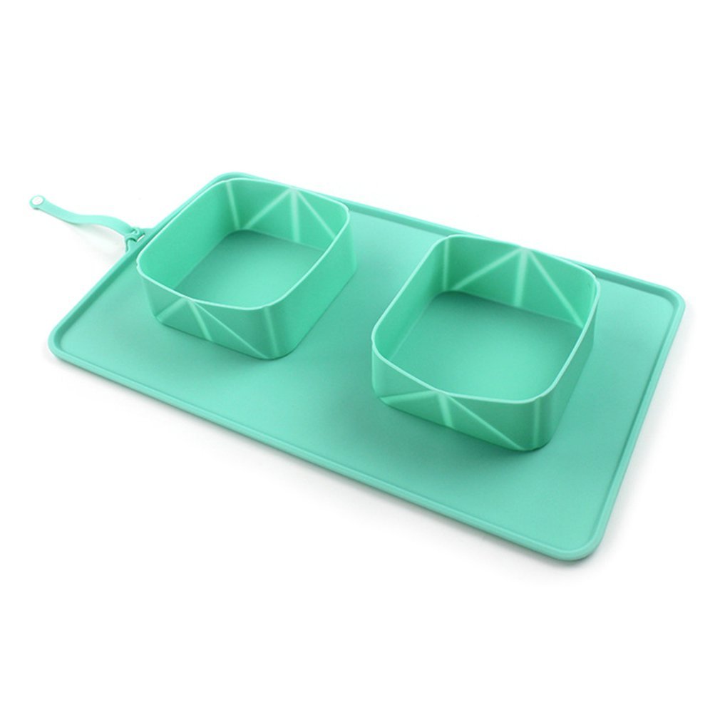 Portable Silicone Folding Pet Bowl | Collapsible Travel Feeder for Dogs & Cats
