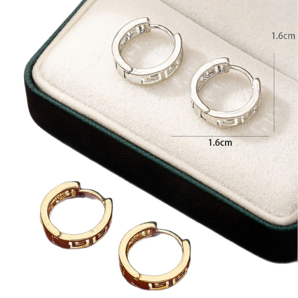 Retro Tibetan Silver Ethnic Drop Earrings