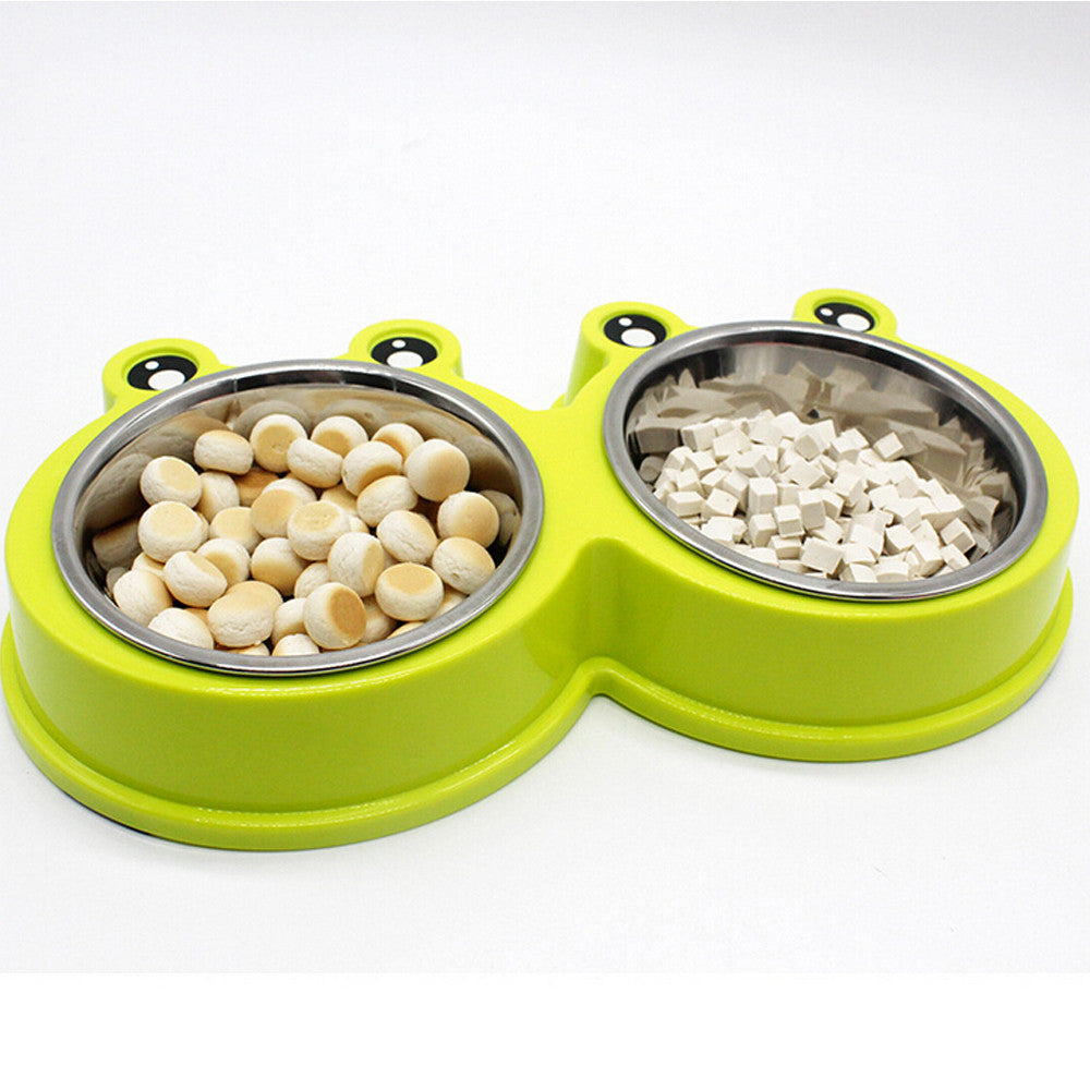 Pet Food Container with Integrated Bowl | Portable Storage and Feeding System
