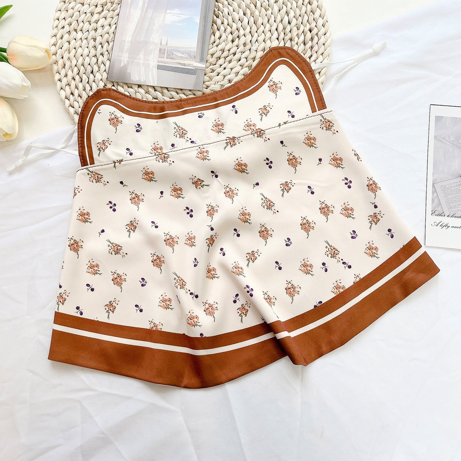 Women's Printed Breathable Summer Sunscreen Face Mask