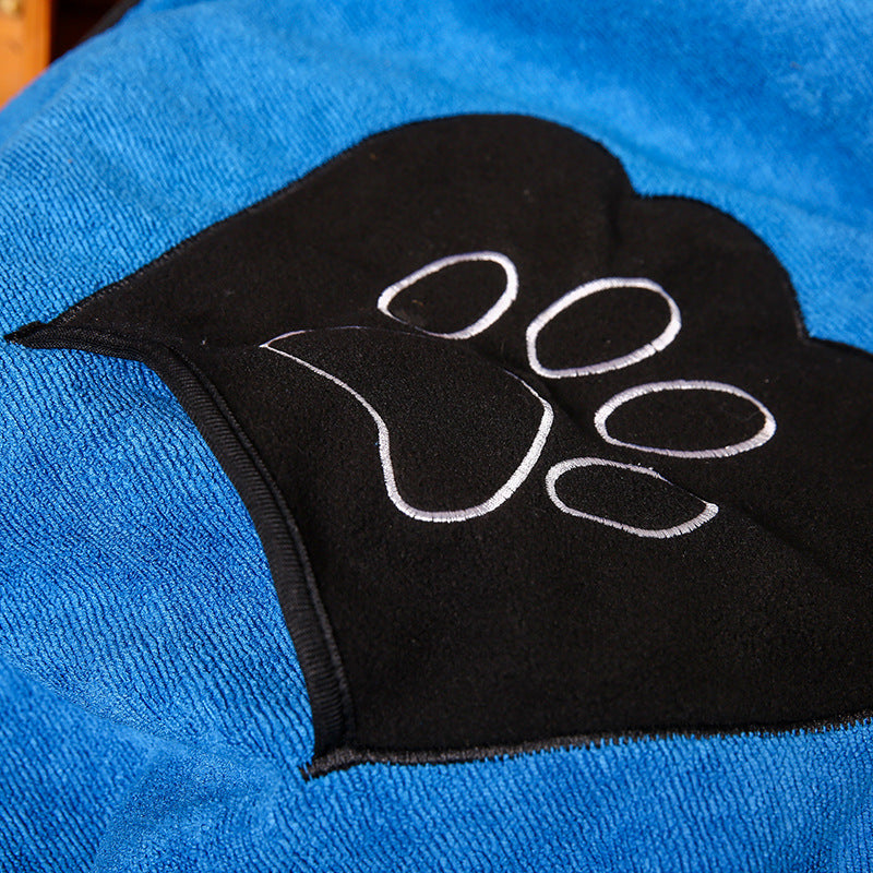 Super Absorbent Pet Bath Towel | Quick-Drying Microfiber for Dogs & Cats