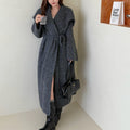 Korean Fashion Lapel Sweater Outerwear