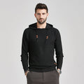 Luxury Brocade Men's Long-Sleeve Hoodie | New Autumn Winter Fashion Sweater