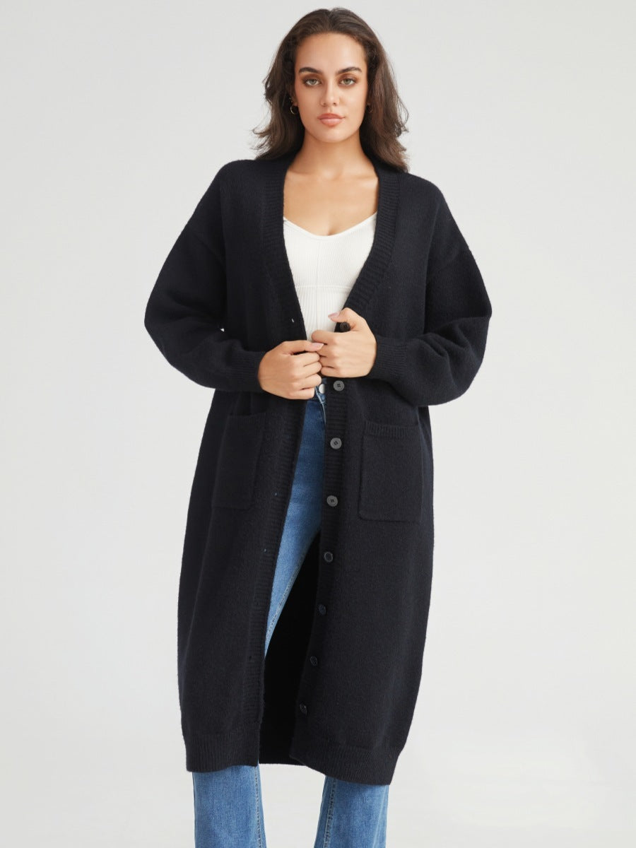 Women's Loose Mid-Length Sweater