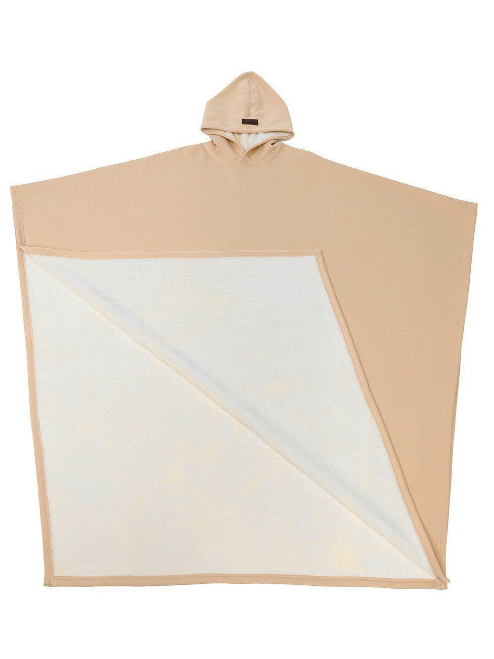 Women's Wool-Look Hooded Button Cape