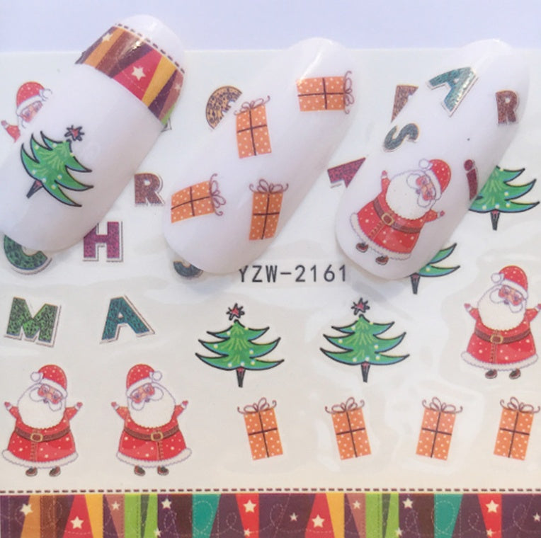 Christmas Water Transfer Nail Stickers & Decals