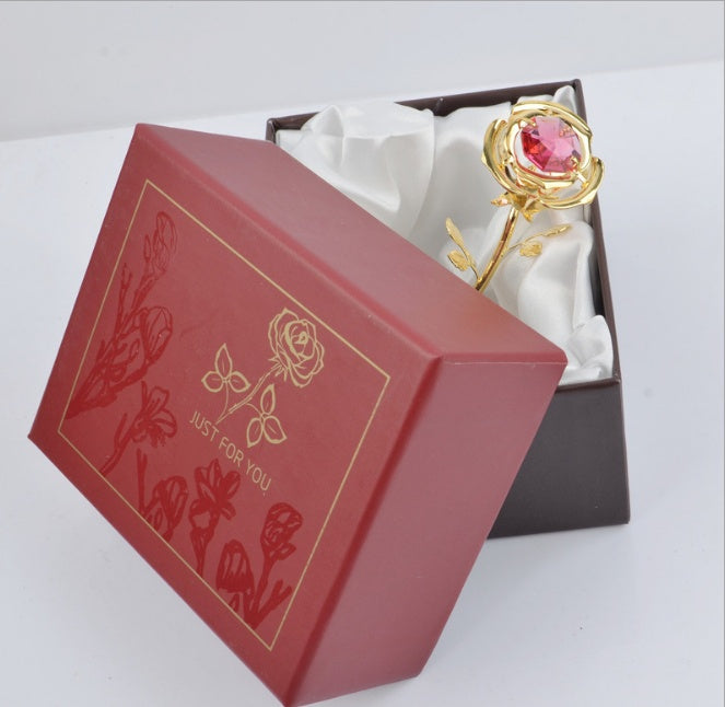 Luxury Diamond Rose Home Decor & Gift