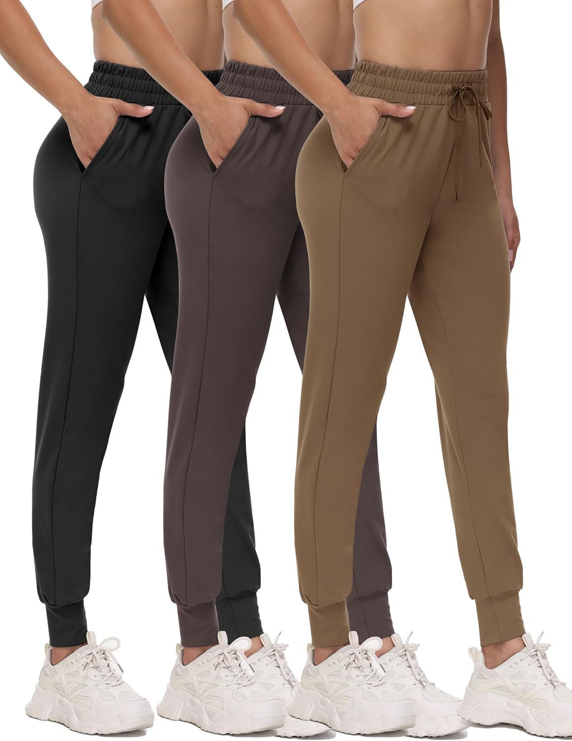 Women's High Waist Tapered Leisure Yoga Pants