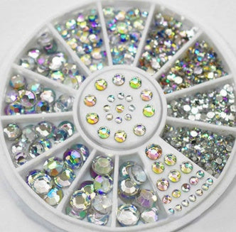 Assorted Color Nail Rhinestone Decoration