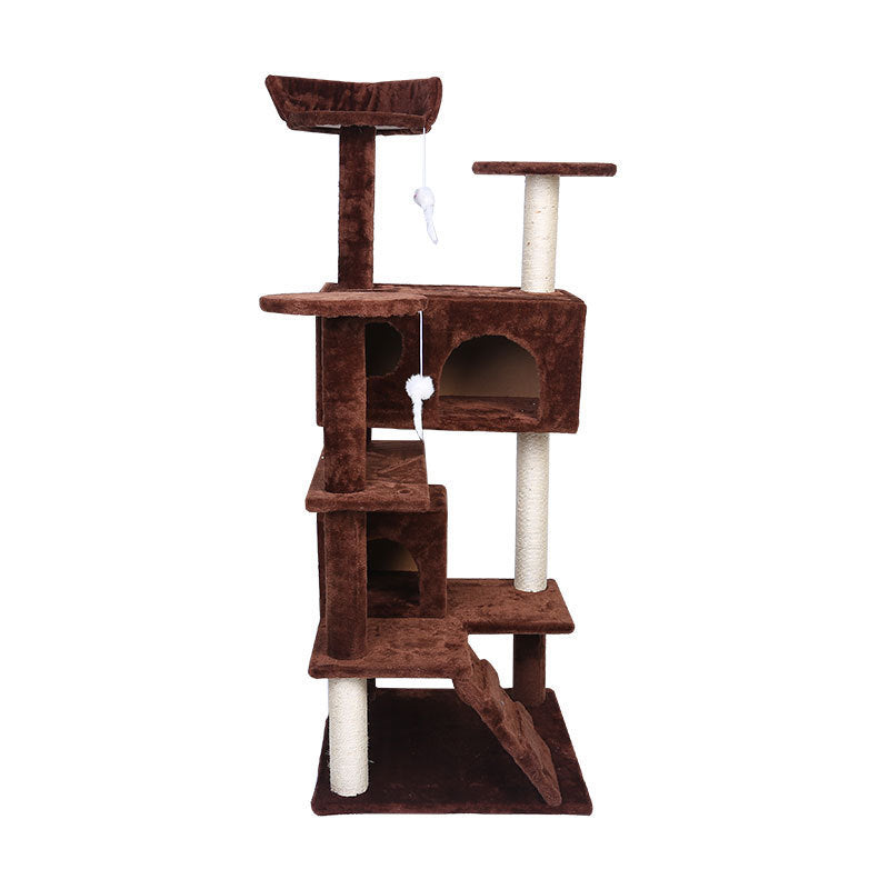 Premium Villa Cat Climber & Activity Center | Large Indoor Cat House Toys