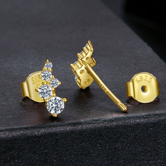 Exquisite Moissanite Bubble Drop Earrings