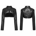 Women's Dark Sweet Cool Short Leather Jacket