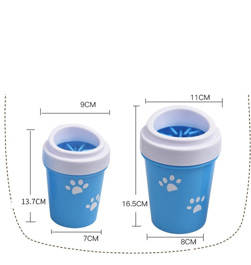 Quick Clean Pet Paw Washer | Silicone Dog Foot Scrubber Tool