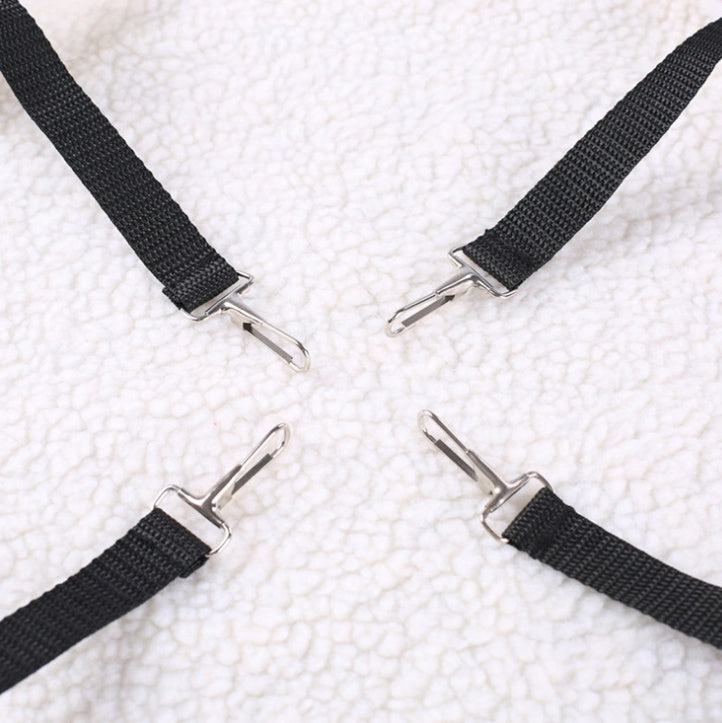 Adjustable Hanging Cat Bed Mat | 7 Colors Soft & Warm Winter Pet Cage Hammock