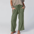 Women's Fashion Wide Leg Casual Sports Pants