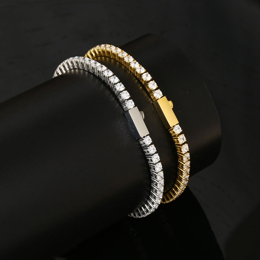 Women's Luxury Zircon Rhinestone Tennis Bracelet