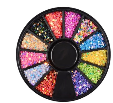 Assorted Color Nail Rhinestone Decoration