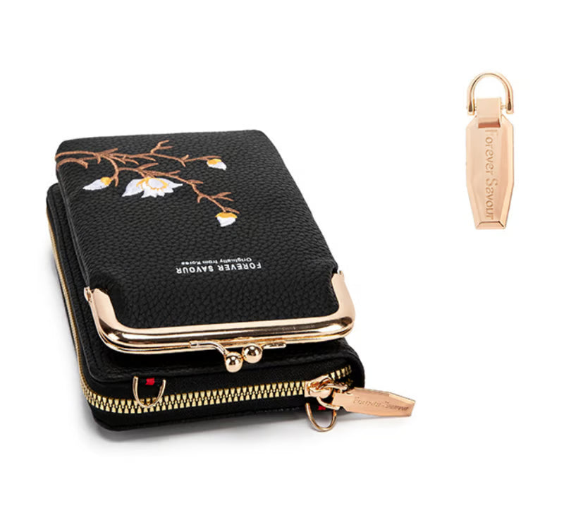 Women Sling Cross-Body Wallet