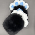 Soft Colorful Animal Claw Cosplay Mittens