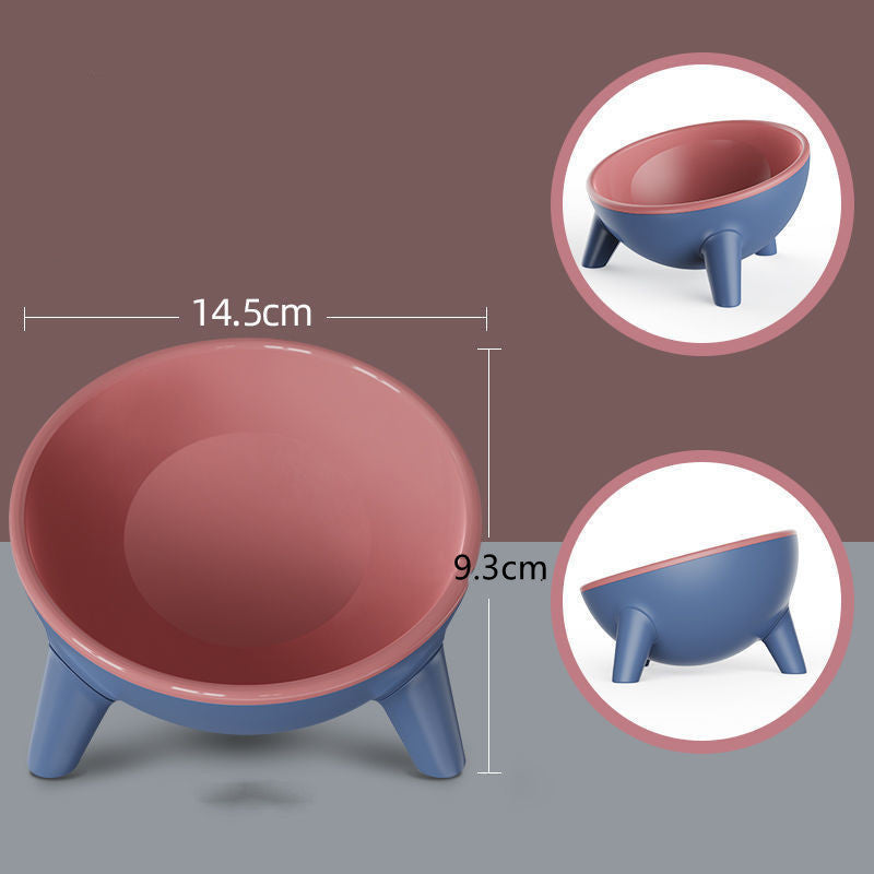 Modern Pet Food Feeder | Nordic Color Bowl and Stand for Dogs, Cats & Small Animals