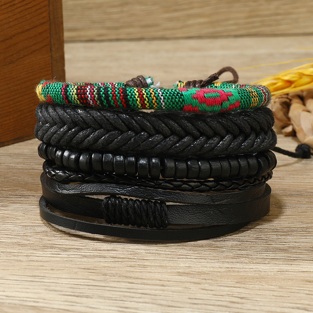 Women's Hippie Ethnic Style Multicolored Bracelet