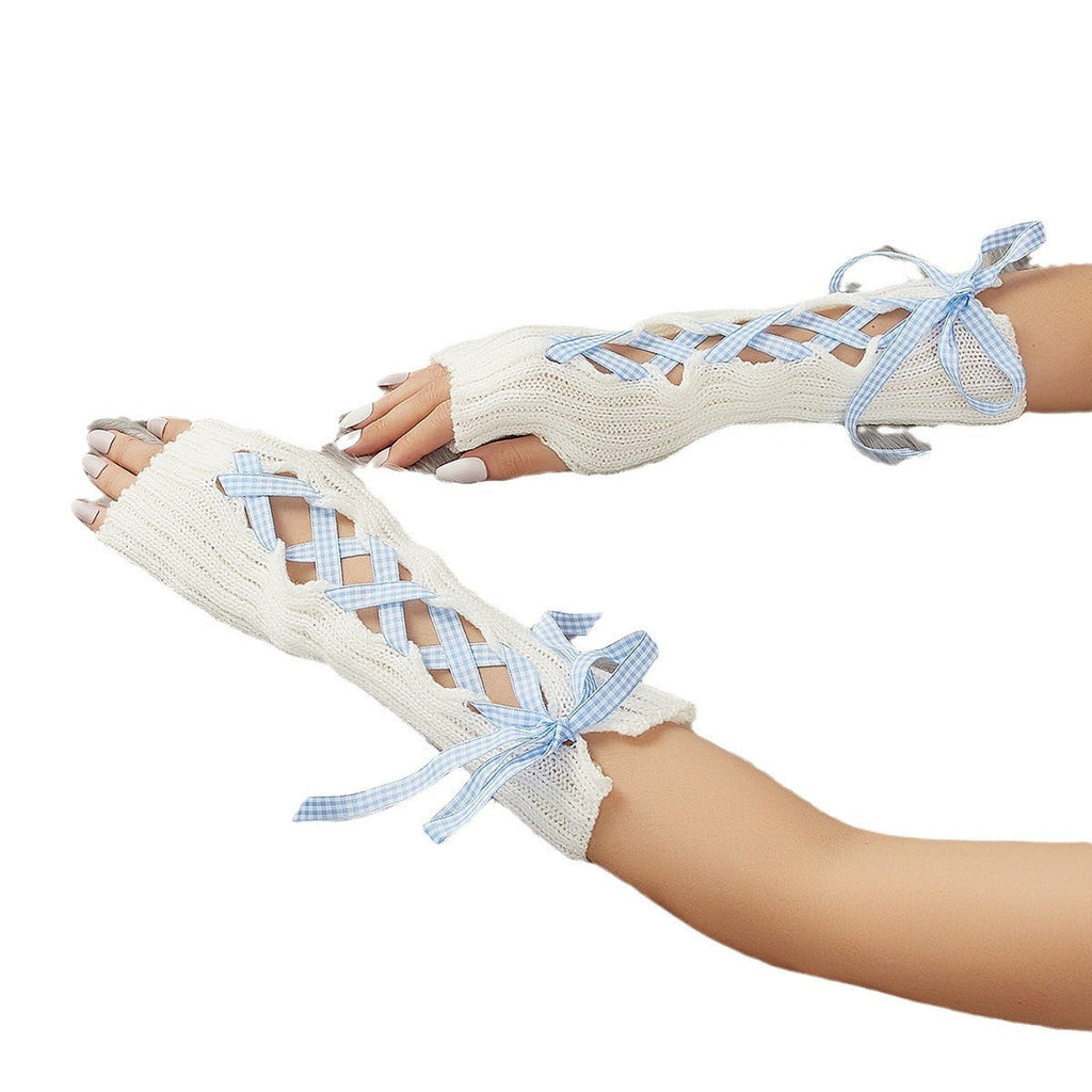 Thermal Strap Closure Winter Gloves for Women