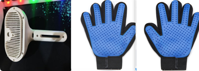 Mist Humidifier Dematting Tool | Self-Cleaning Dog & Cat Grooming Brush