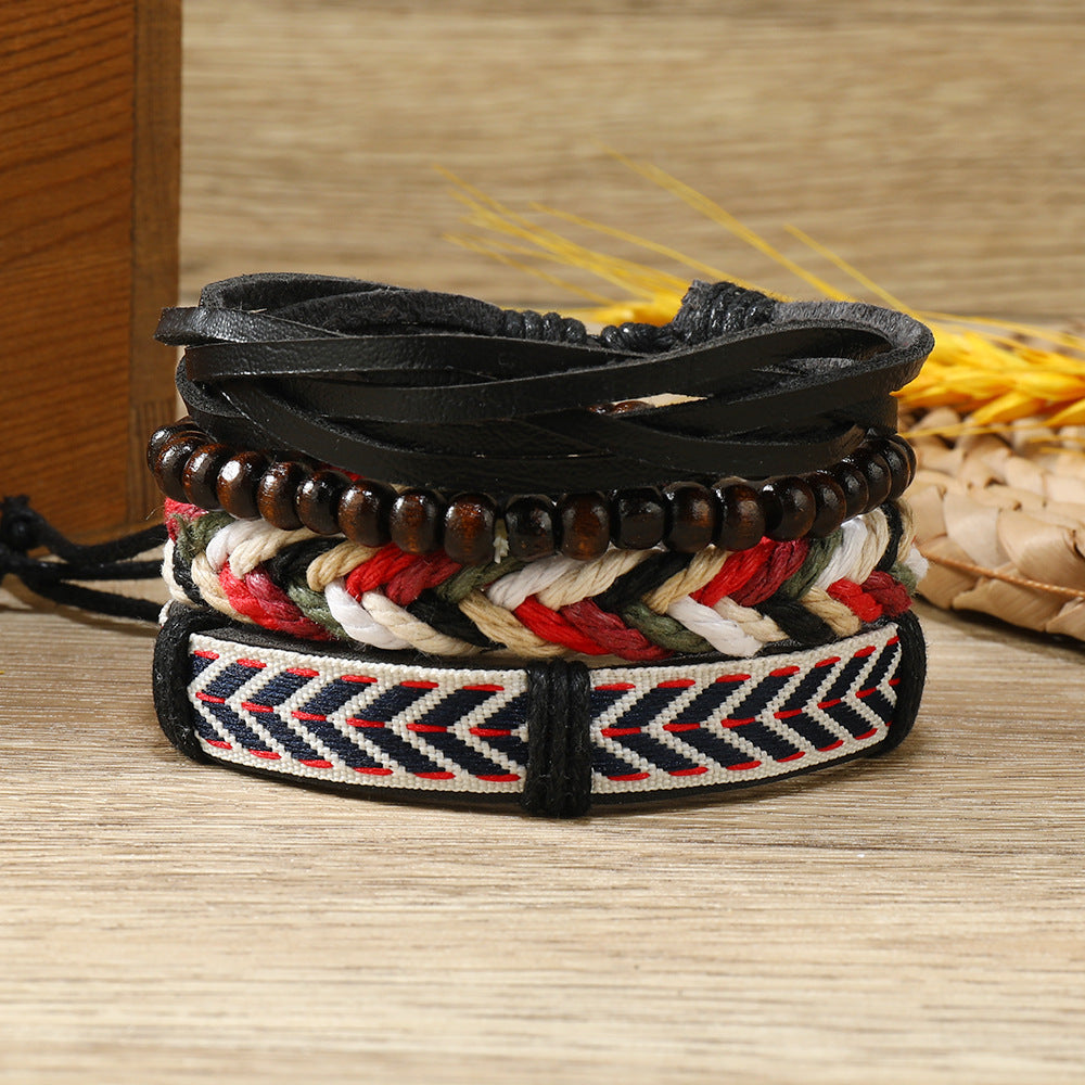 Women's Hippie Ethnic Style Multicolored Bracelet