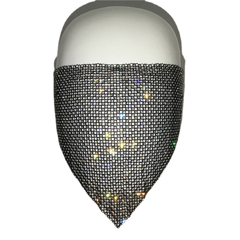 Sparkling Rhinestone Trend Face Mask