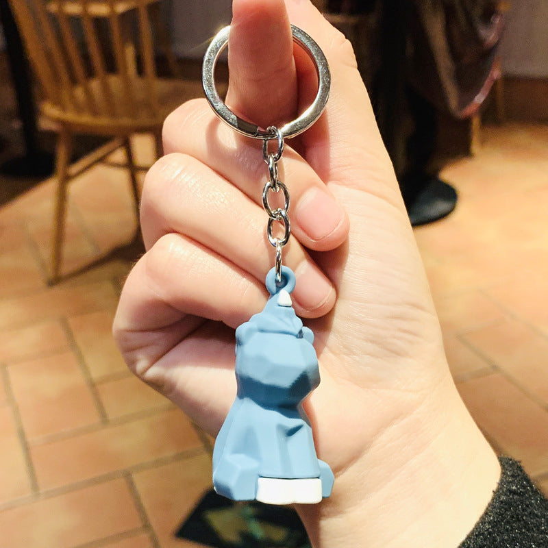 Adorable Mini Dinosaur Stuffed Toy Bag Charm/Keychain