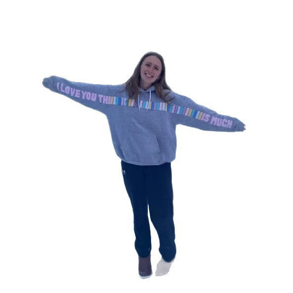 Vintage Rainbow Bar Graphic Long-Sleeve Sweatshirt