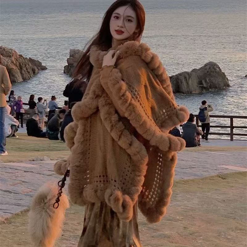 Cozy Thick Lazy Fleece Plush Shawl Wrap