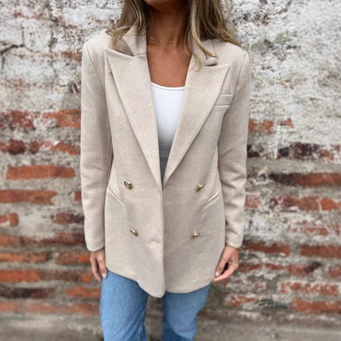 Women's Casual Wool Blazer