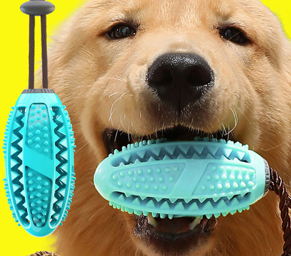 Silicon Suction Cup Dog Toy | Interactive Tug Ball for Chew, Bite & Tooth Cleaning