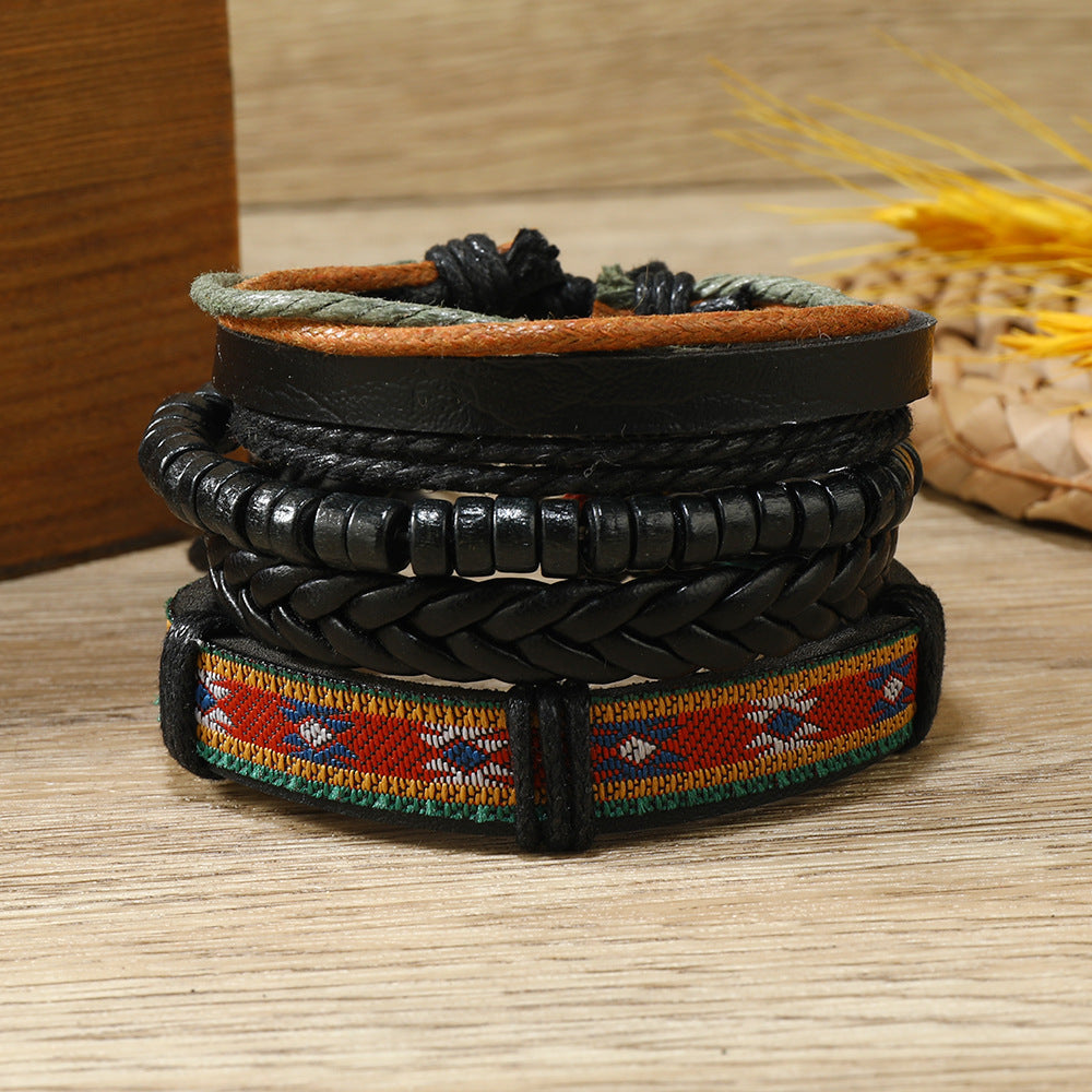 Women's Hippie Ethnic Style Multicolored Bracelet