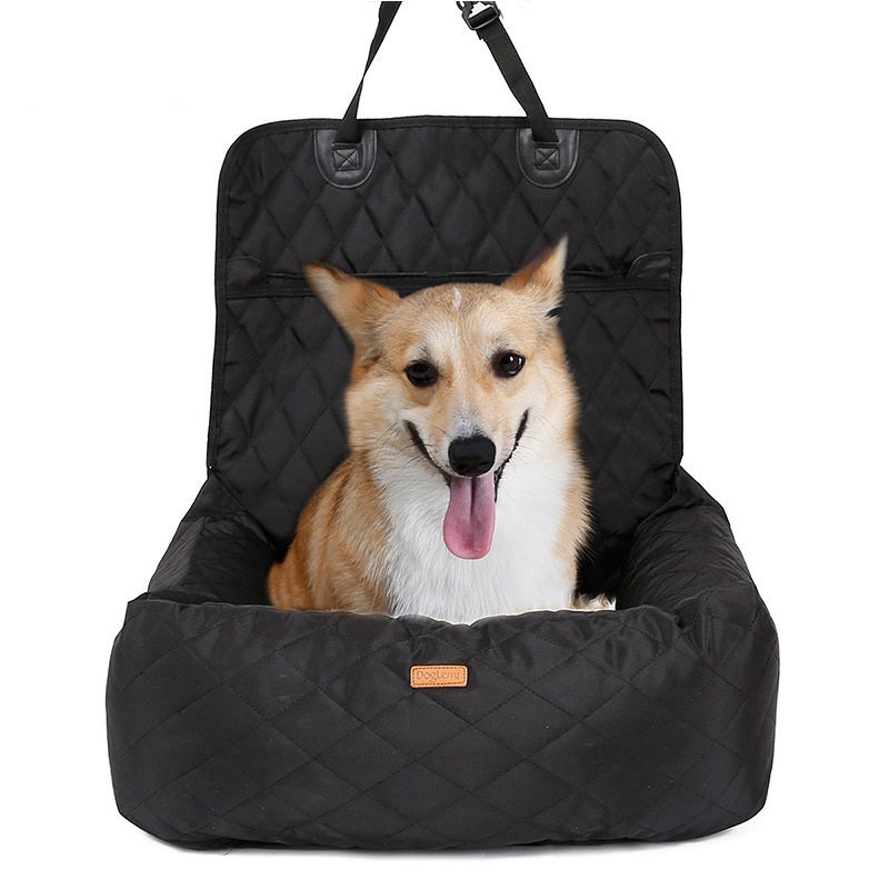 Multi-Purpose Pet Bed Car Seat Pad | 2-in-1 Folding Dog Carrier & Mattress